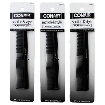 Hard Rubber All Purpose Comb