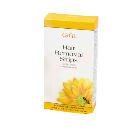Tiras Gigi Depilatoria Con Cera