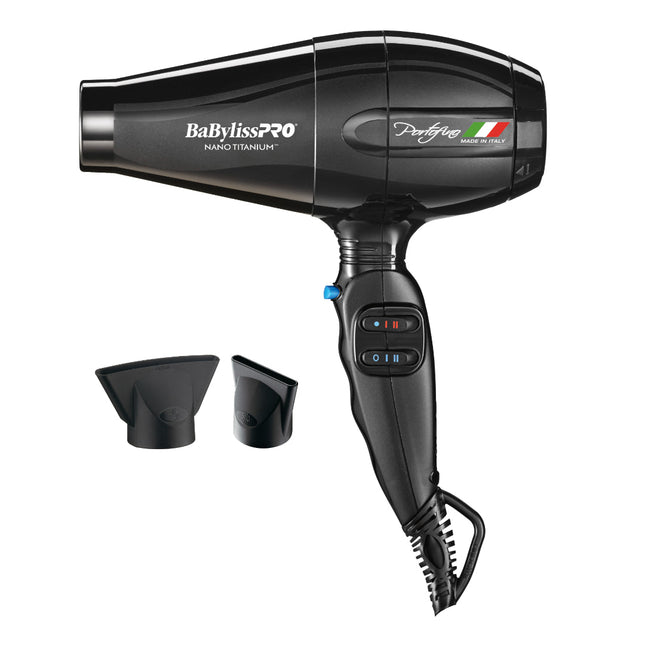BaBylissPRO® - Nano Titanium - Secador Portofino profesional 2000 watts 2-BAB-BPOR1