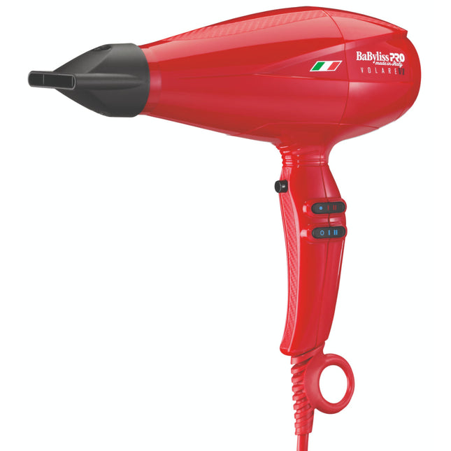 BaBylissPRO™ Secador Nano Titanium Volare V1 2000 Watts Rojo2-BAB-BABFRV1UX