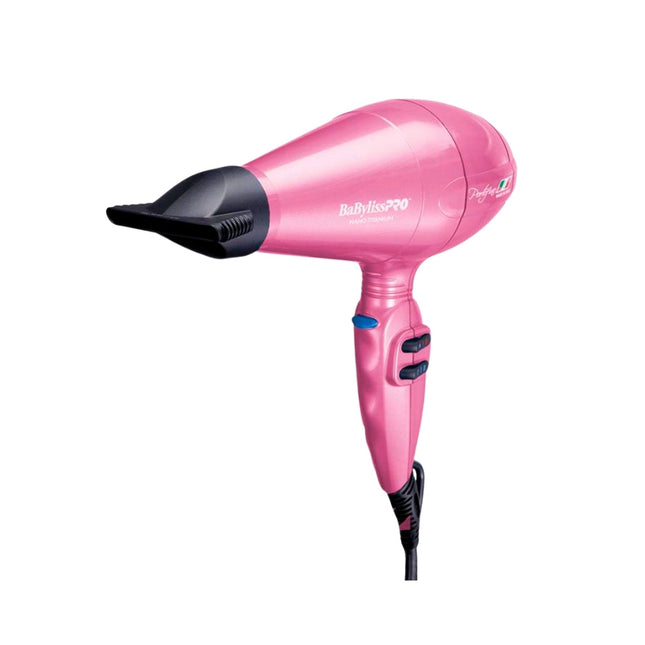 BaBylissPRO™ - Nano Titanium - Secador Portofino profesional 2000 de watts (Rosa)