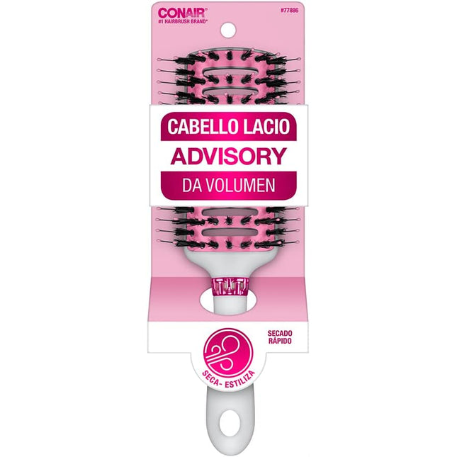 Flat Advisory HairBrush Blow D