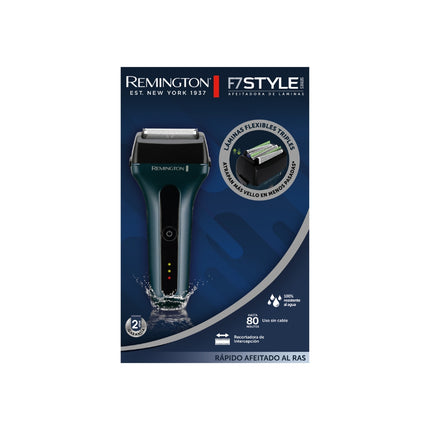 F7 4 Blade Foil Shaver, Blue