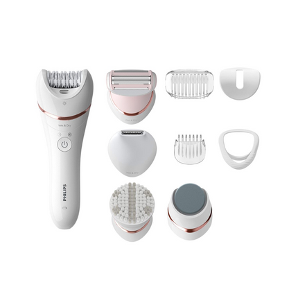 Depiladora En Húmedo Y Seco Series 8000 Philips | 9 Accesorios