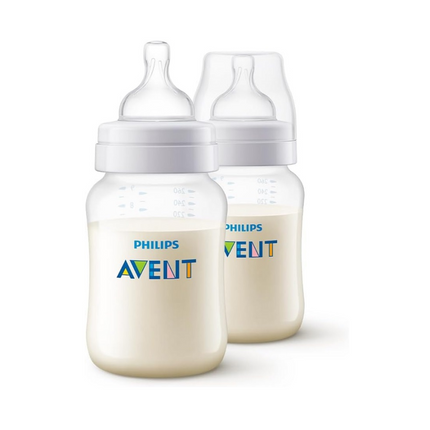 Combo De Biberon Anticolico Duo 9 Oz Blanco Avent