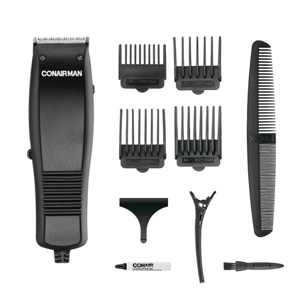 Kit De Corte De Cabello Conair De 10 Piezas Para Uso En Casa