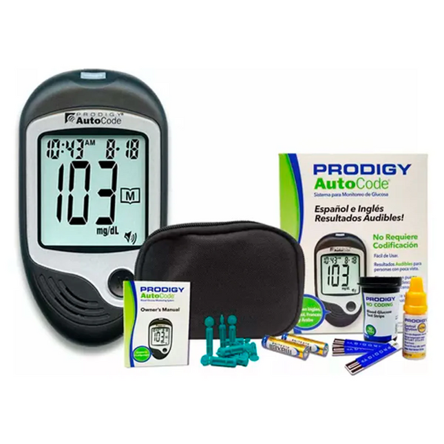 Prodigy Autocode Kit Glicemia (Glucometro)