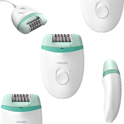 Depiladora Philips Blanca Con Verde Bre224