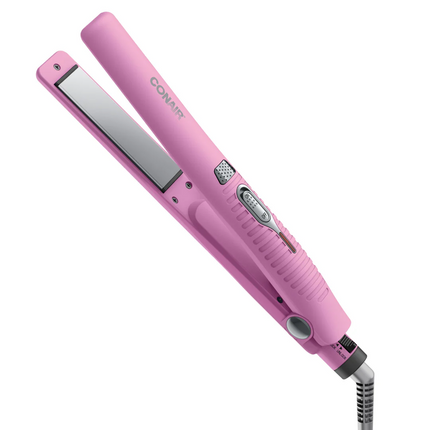 Conair Alaciadora Con Tecnologia De Ceramica, Color Rosa