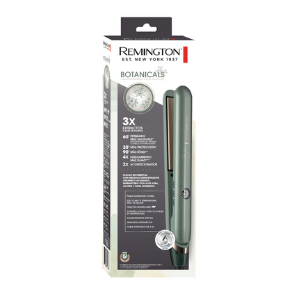 Plancha De Cabello Remington Botanicals S32A Verde