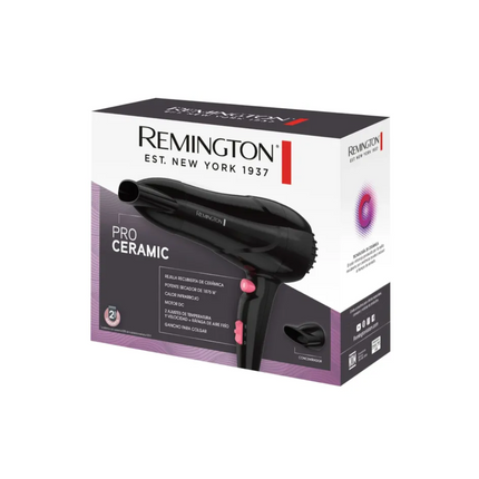 Secador De Cabello Remington Pro Ceramic D16A-110F Negro