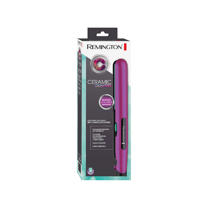 Plancha Remington Ceramica Colors