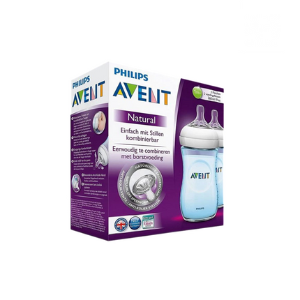 Tetero Avent Azul  9Oz 2 Pk