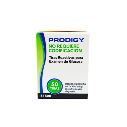 PRODIGY Tiras Reactivas 50