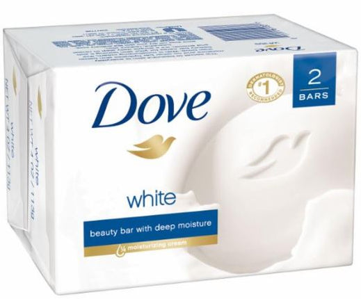 Dove 24/2 Bar Bath 4 Oz White