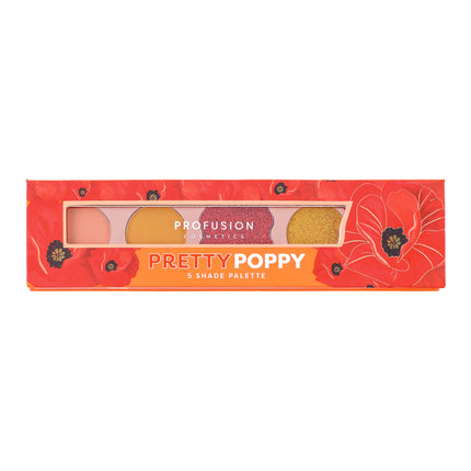 5 Shade Palette - Pretty Poppy