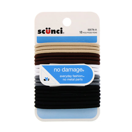 18-Pk 4 Mm Elastics Khaki