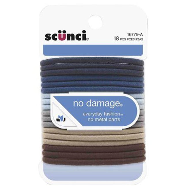 18-Pk L N/D Elastics Blu