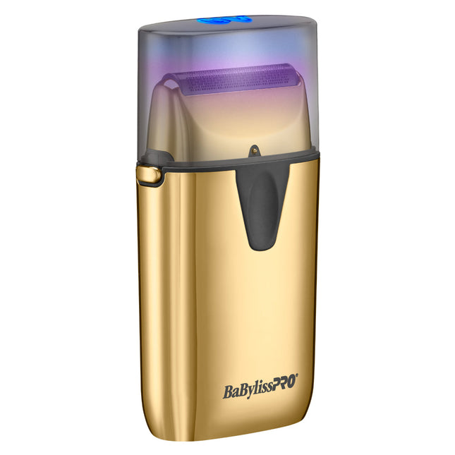 BaBylissPRO™ Afeitadora  con luz UV UVFOIL, en oro 2-BAR-FXLFS1G